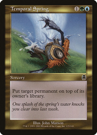 Temporal Spring [Apocalypse] | Eastridge Sports Cards & Games