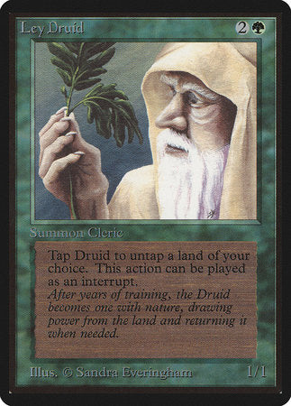 Ley Druid [Limited Edition Beta] | Eastridge Sports Cards & Games