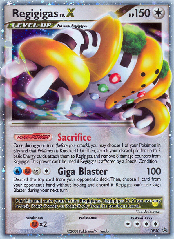 Regigigas LV.X (DP30) [Diamond & Pearl: Black Star Promos] | Eastridge Sports Cards & Games