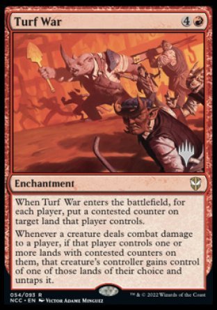 Turf War (Promo Pack) [Streets of New Capenna Commander Promos] | Eastridge Sports Cards & Games