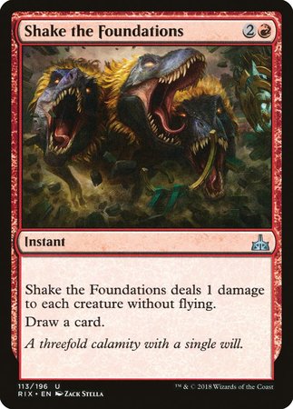 Shake the Foundations [Rivals of Ixalan] | Eastridge Sports Cards & Games