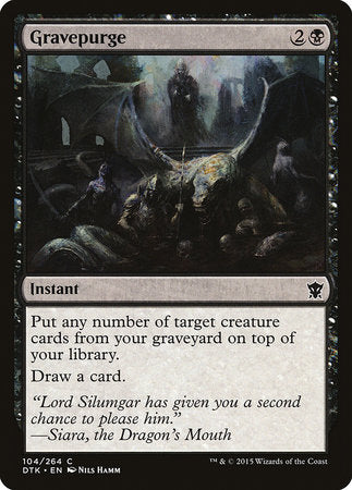 Gravepurge [Dragons of Tarkir] | Eastridge Sports Cards & Games