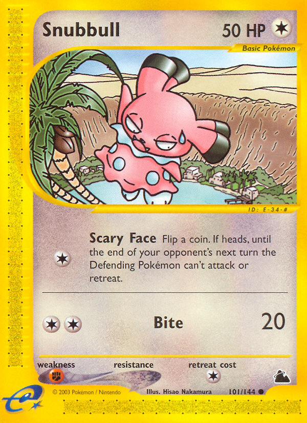 Snubbull (101/144) [Skyridge] | Eastridge Sports Cards & Games