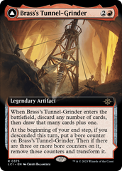 Brass's Tunnel-Grinder // Tecutlan, The Searing Rift (Extended Art) [The Lost Caverns of Ixalan] | Eastridge Sports Cards & Games