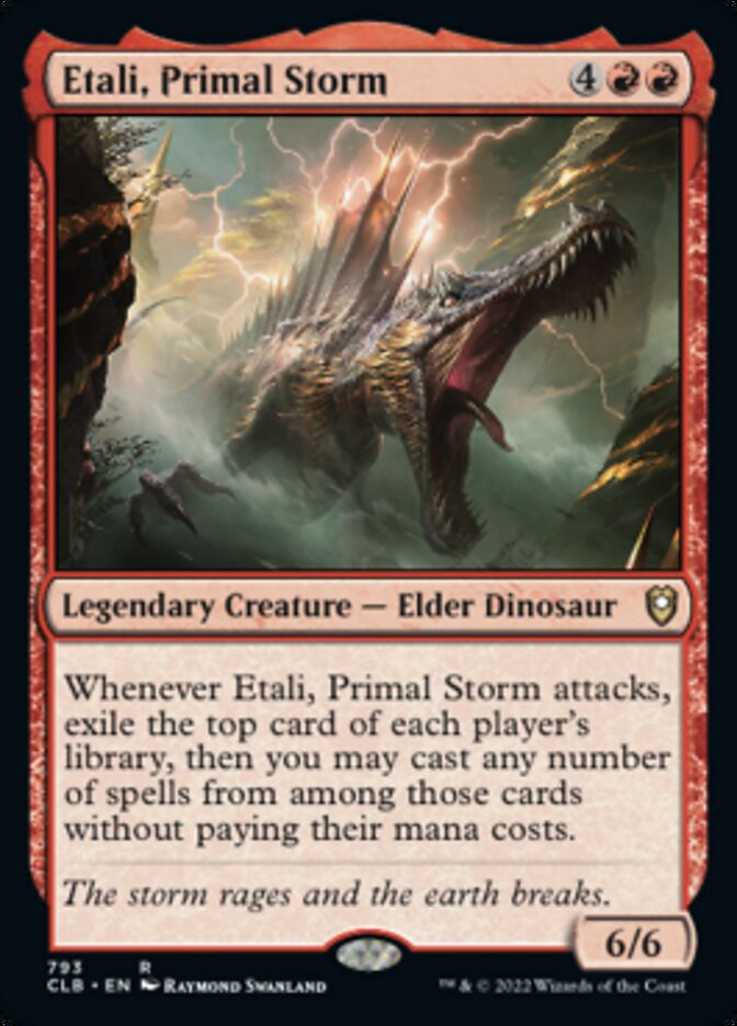 Etali, Primal Storm [Commander Legends: Battle for Baldur's Gate] | Eastridge Sports Cards & Games