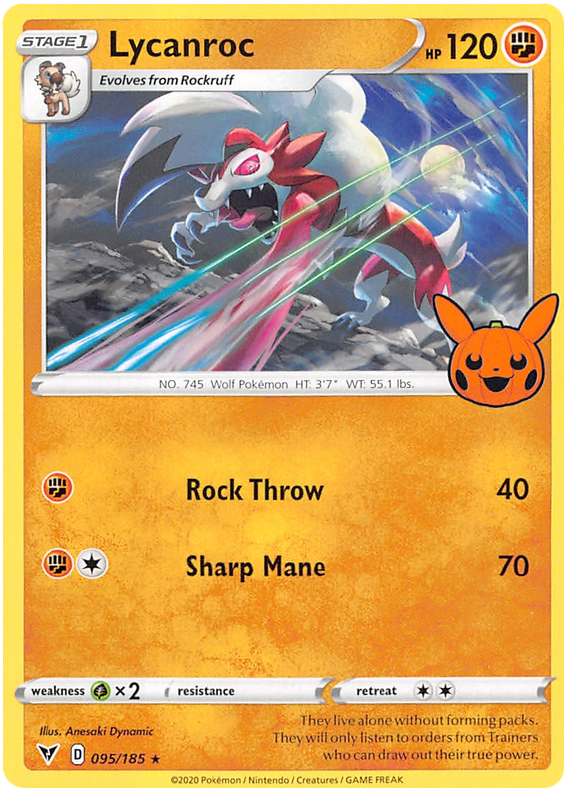 Lycanroc (095/185) [Trick or Trade 2023] | Eastridge Sports Cards & Games