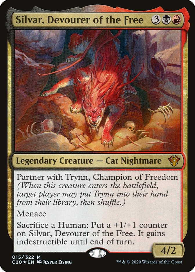 Silvar, Devourer of the Free [Commander 2020] | Eastridge Sports Cards & Games