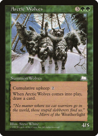 Arctic Wolves [Weatherlight] | Eastridge Sports Cards & Games