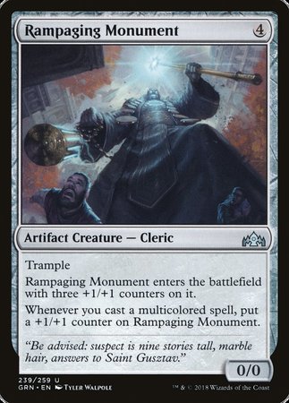Rampaging Monument [Guilds of Ravnica] | Eastridge Sports Cards & Games