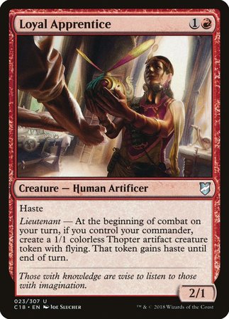 Loyal Apprentice [Commander 2018] | Eastridge Sports Cards & Games