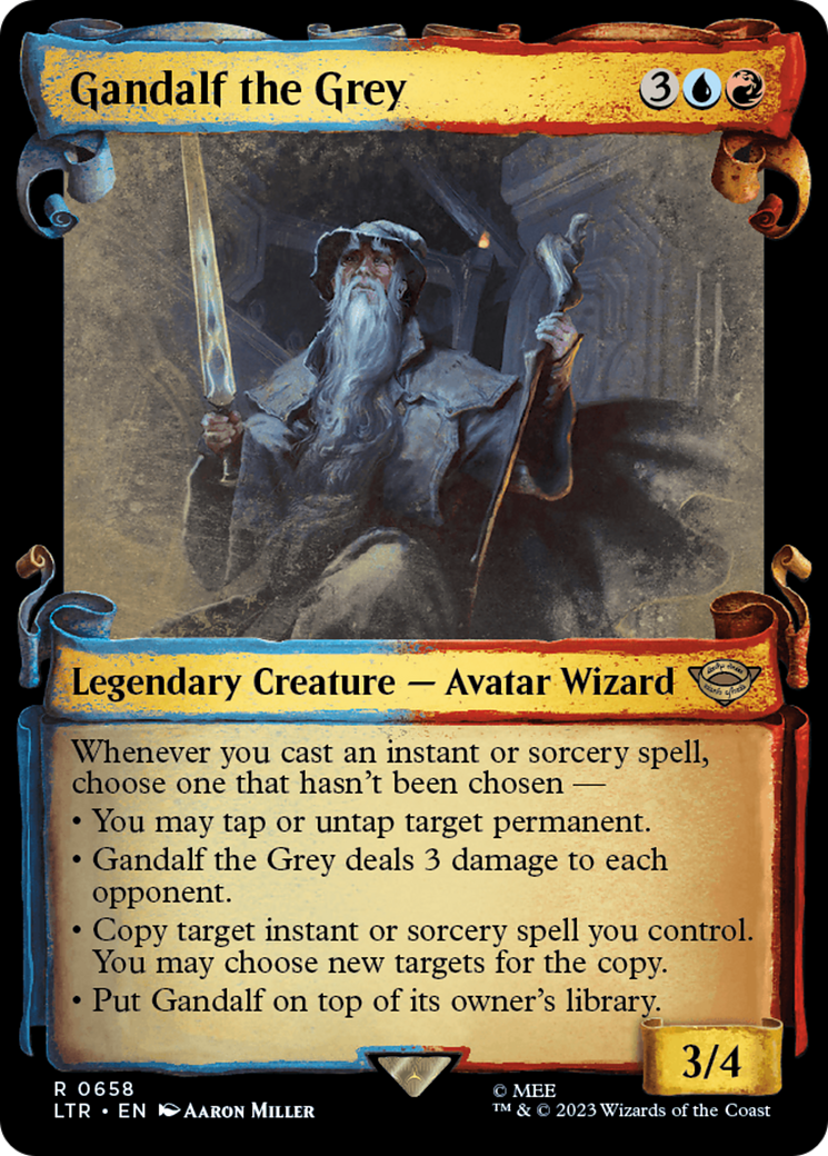Gandalf the Grey [The Lord of the Rings: Tales of Middle-Earth Showcase Scrolls] | Eastridge Sports Cards & Games