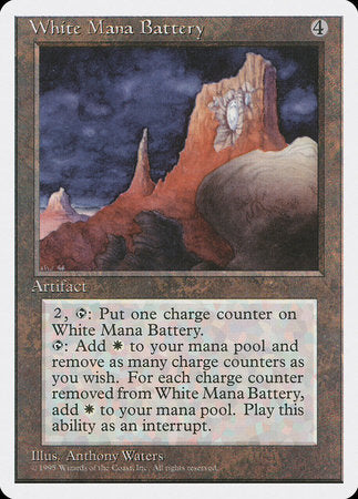 White Mana Battery [Fourth Edition] | Eastridge Sports Cards & Games