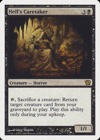 Hell's Caretaker [Ninth Edition] | Eastridge Sports Cards & Games