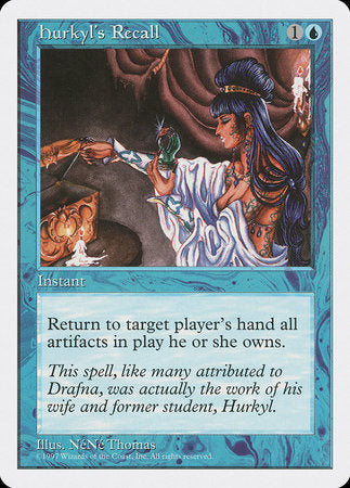 Hurkyl's Recall [Fifth Edition] | Eastridge Sports Cards & Games