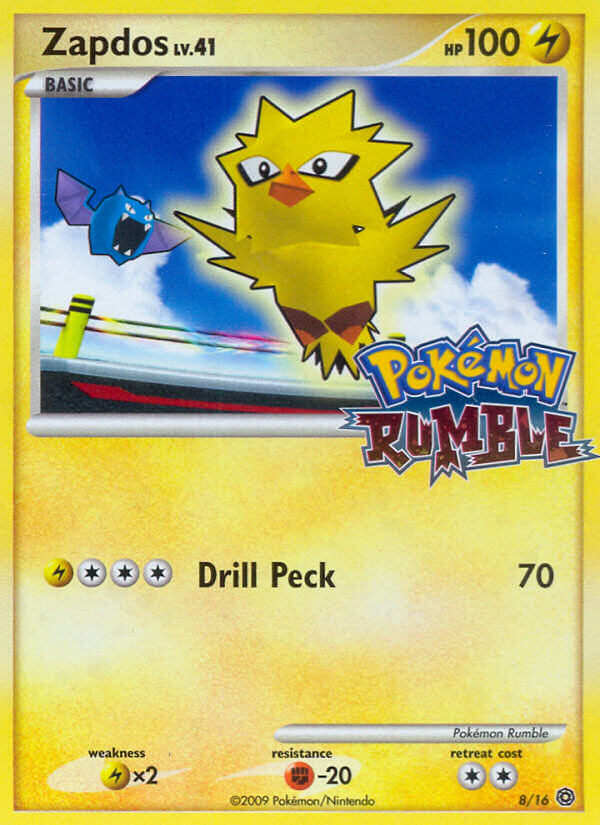 Zapdos (8/16) [Pokémon Rumble] | Eastridge Sports Cards & Games