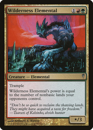 Wilderness Elemental [Coldsnap] | Eastridge Sports Cards & Games