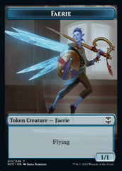 Faerie // Rogue Double-sided Token [Streets of New Capenna Commander Tokens] | Eastridge Sports Cards & Games