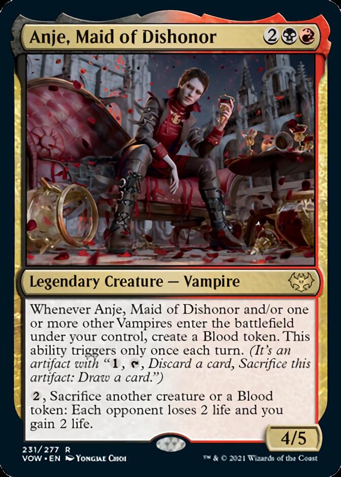 Anje, Maid of Dishonor [Innistrad: Crimson Vow] | Eastridge Sports Cards & Games