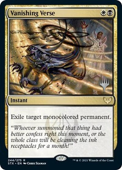 Vanishing Verse (Promo Pack) [Strixhaven: School of Mages Promos] | Eastridge Sports Cards & Games