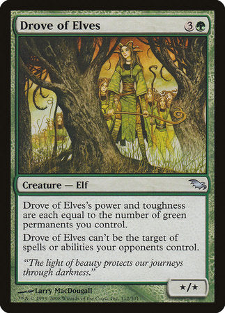 Drove of Elves [Shadowmoor] | Eastridge Sports Cards & Games