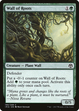 Wall of Roots [Iconic Masters] | Eastridge Sports Cards & Games