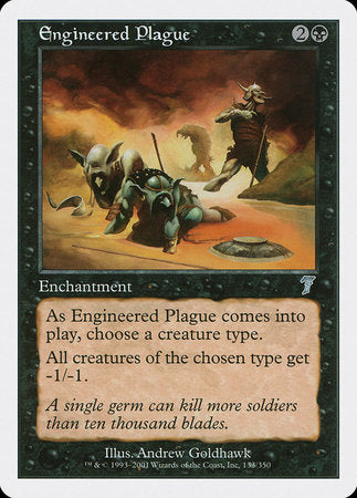 Engineered Plague [Seventh Edition] | Eastridge Sports Cards & Games