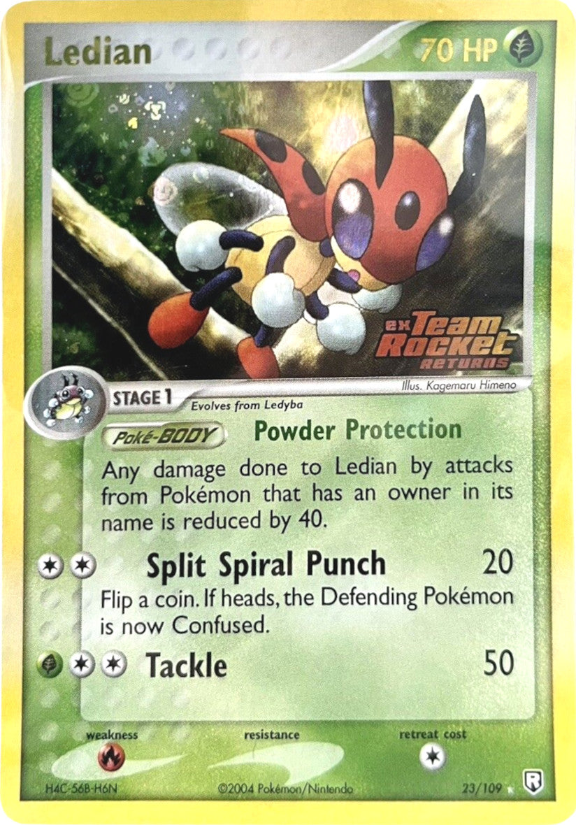 Ledian (23/109) (Stamped) [EX: Team Rocket Returns] | Eastridge Sports Cards & Games