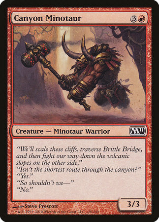 Canyon Minotaur [Magic 2011] | Eastridge Sports Cards & Games