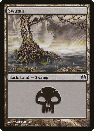 Swamp (34) [Duel Decks: Phyrexia vs. the Coalition] | Eastridge Sports Cards & Games