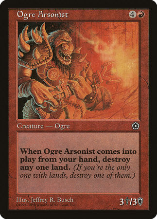 Ogre Arsonist [Portal Second Age] | Eastridge Sports Cards & Games