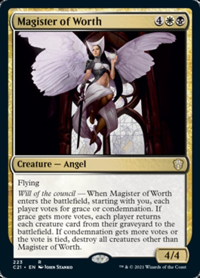 Magister of Worth [Commander 2021] | Eastridge Sports Cards & Games