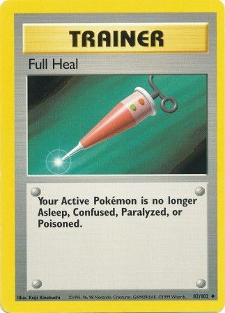 Full Heal (82/102) [Base Set Unlimited] | Eastridge Sports Cards & Games
