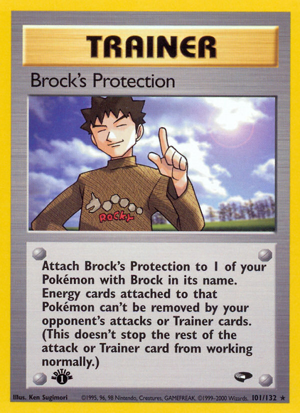 Brock's Protection (101/132) [Gym Challenge 1st Edition] | Eastridge Sports Cards & Games