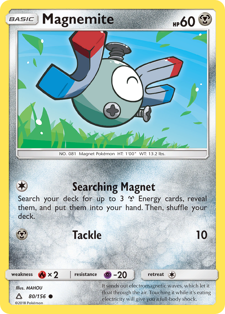 Magnemite (80/156) [Sun & Moon: Ultra Prism] | Eastridge Sports Cards & Games