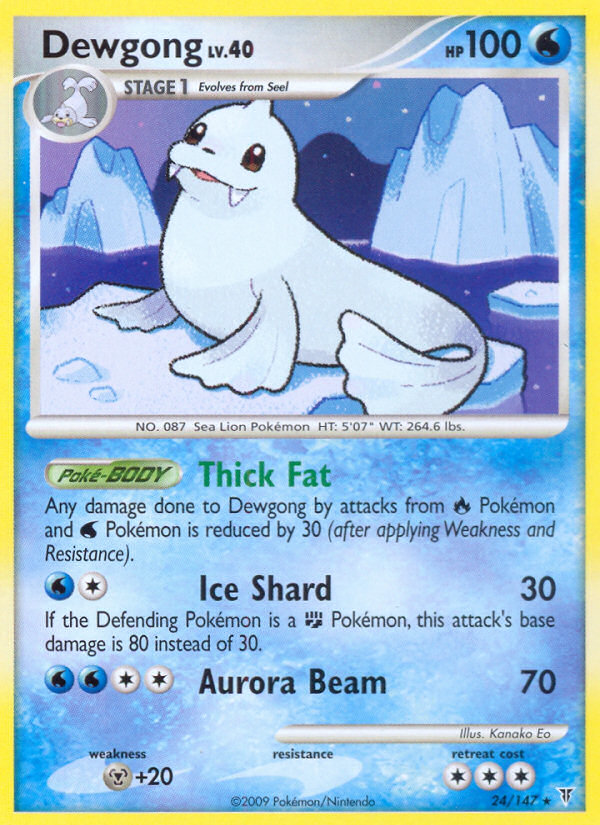 Dewgong (24/147) [Platinum: Supreme Victors] | Eastridge Sports Cards & Games