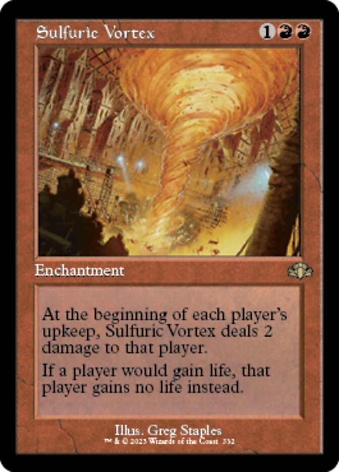 Sulfuric Vortex (Retro) [Dominaria Remastered] | Eastridge Sports Cards & Games