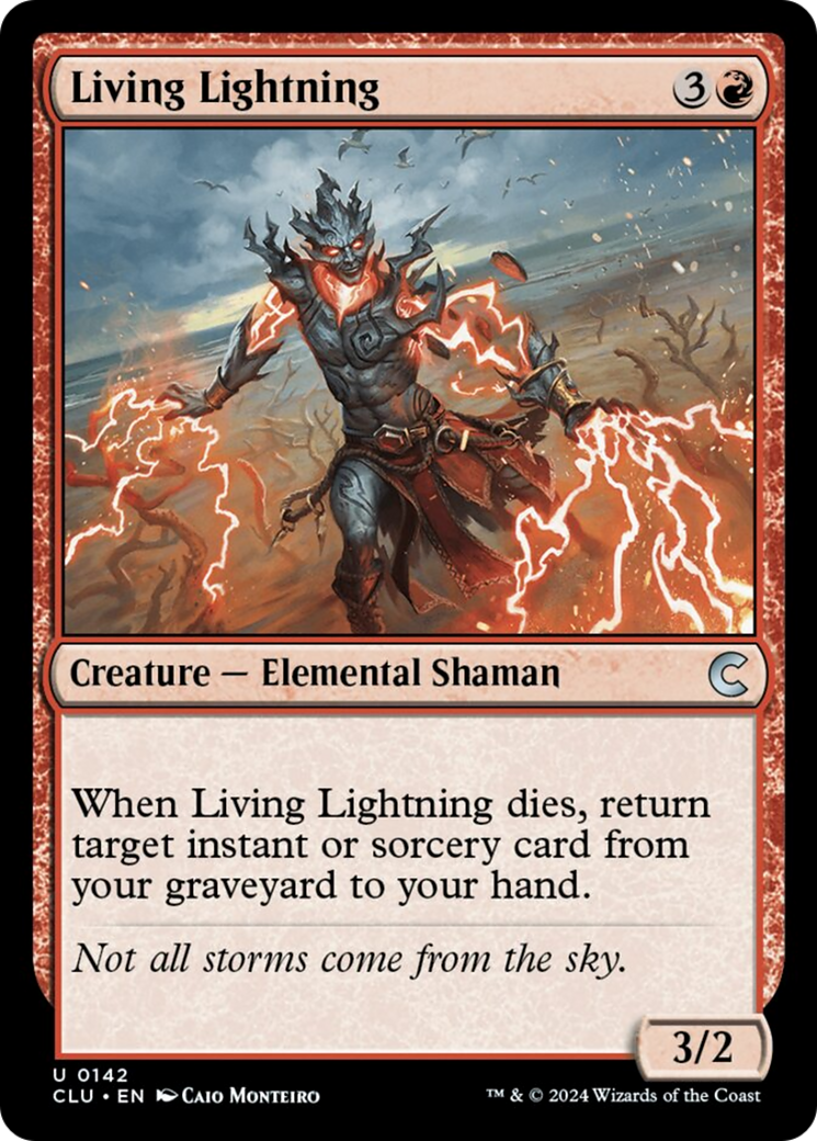 Living Lightning [Ravnica: Clue Edition] | Eastridge Sports Cards & Games