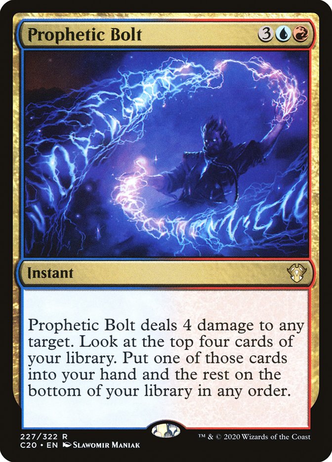 Prophetic Bolt [Commander 2020] | Eastridge Sports Cards & Games