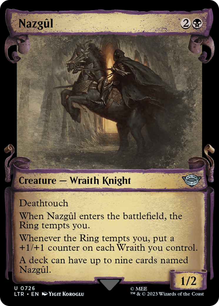 Nazgul (0726) [The Lord of the Rings: Tales of Middle-Earth Showcase Scrolls] | Eastridge Sports Cards & Games