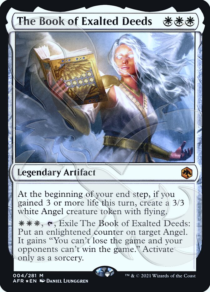 The Book of Exalted Deeds (Ampersand Promo) [Dungeons & Dragons: Adventures in the Forgotten Realms Promos] | Eastridge Sports Cards & Games
