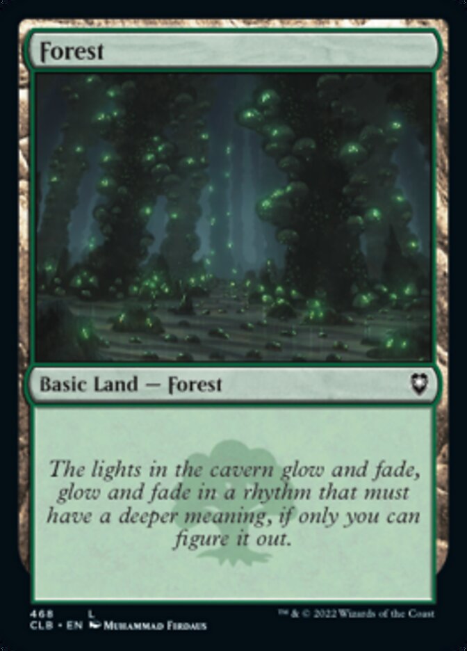 Forest (468) [Commander Legends: Battle for Baldur's Gate] | Eastridge Sports Cards & Games