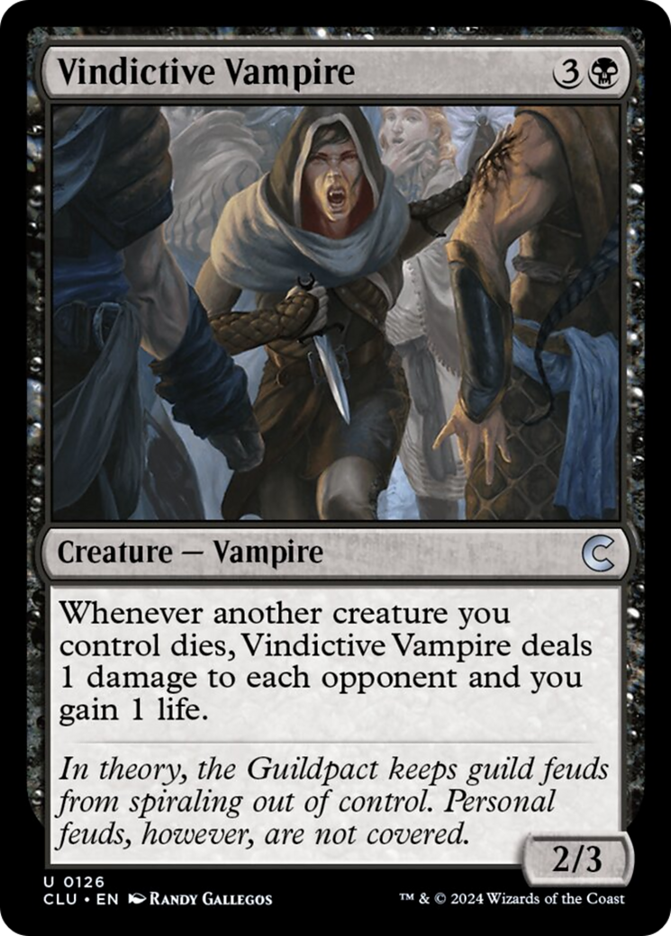 Vindictive Vampire [Ravnica: Clue Edition] | Eastridge Sports Cards & Games