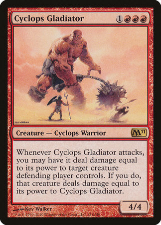 Cyclops Gladiator [Magic 2011] | Eastridge Sports Cards & Games