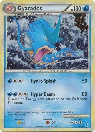 Gyarados (30/30) [HeartGold & SoulSilver: Trainer Kit - Gyarados] | Eastridge Sports Cards & Games