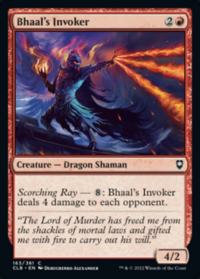 Bhaal's Invoker [Commander Legends: Battle for Baldur's Gate] | Eastridge Sports Cards & Games