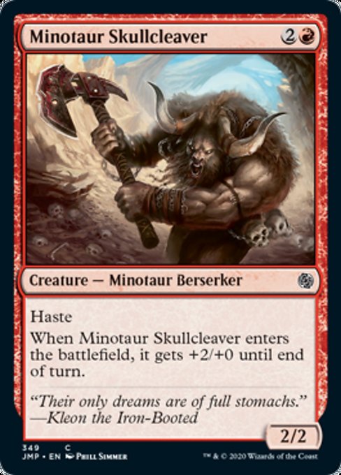 Minotaur Skullcleaver [Jumpstart] | Eastridge Sports Cards & Games