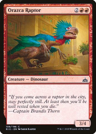 Orazca Raptor [Rivals of Ixalan] | Eastridge Sports Cards & Games