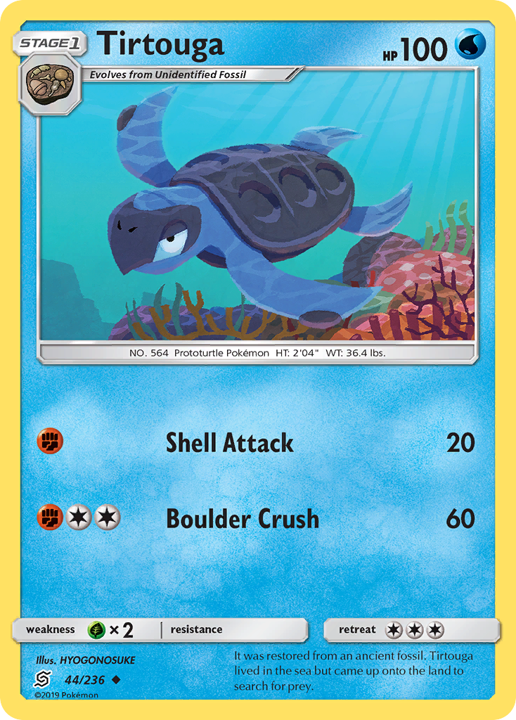 Tirtouga (44/236) [Sun & Moon: Unified Minds] | Eastridge Sports Cards & Games