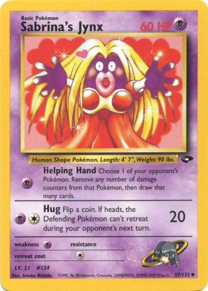 Sabrina's Jynx (57/132) [Gym Challenge Unlimited] | Eastridge Sports Cards & Games