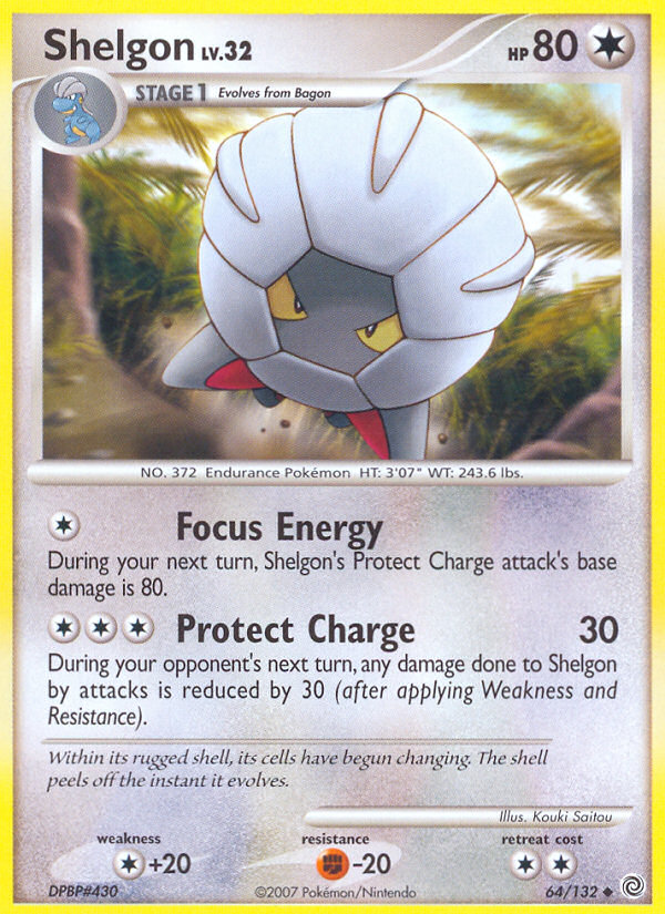 Shelgon (64/132) [Diamond & Pearl: Secret Wonders] | Eastridge Sports Cards & Games